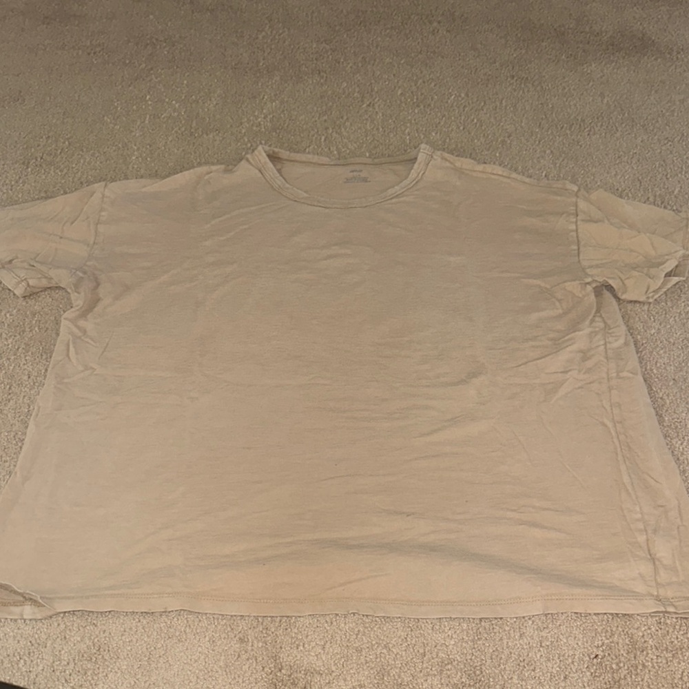 American Eagle Womens Beige T-Shirt